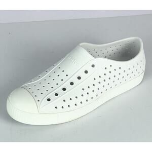 Native Jefferson Sneakers Big Kid Sz J6 White Slip On Water Shoes Beach Outdoors